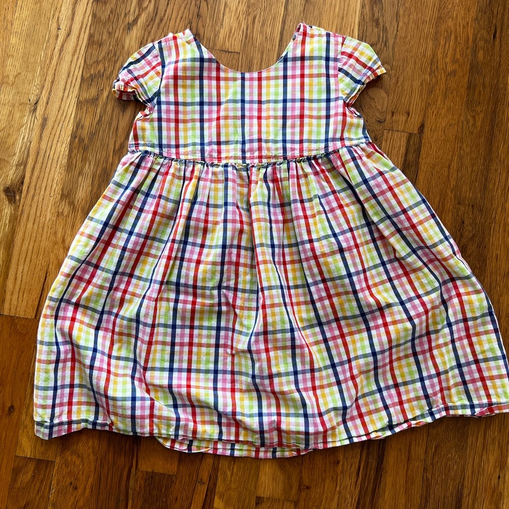 Hanna Andersson Girls Plaid Dress